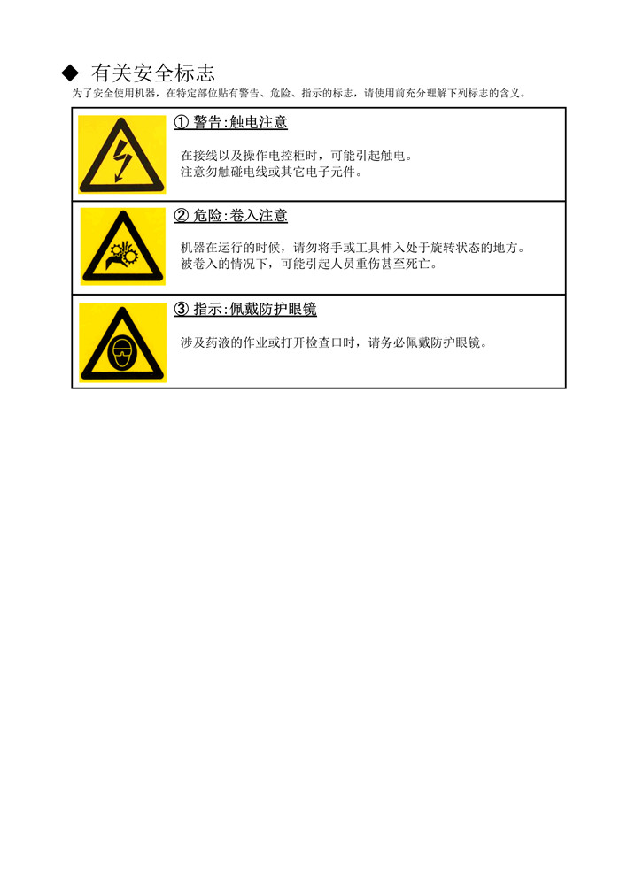 叠螺机安全说明书