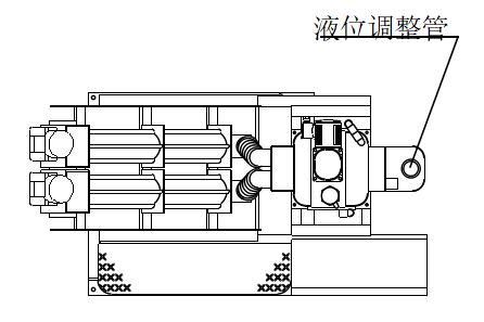叠螺机液位调整管的位置